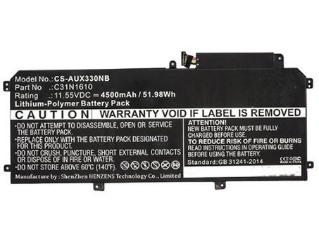 Compatible laptop battery ASUS  for C31N1610 