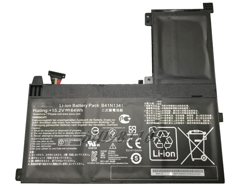Compatible laptop battery ASUS  for B41N1341 