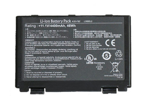 Compatible laptop battery asus  for K40IJ 