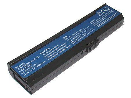 Compatible laptop battery acer  for 3UR18650Y-2-QC261 