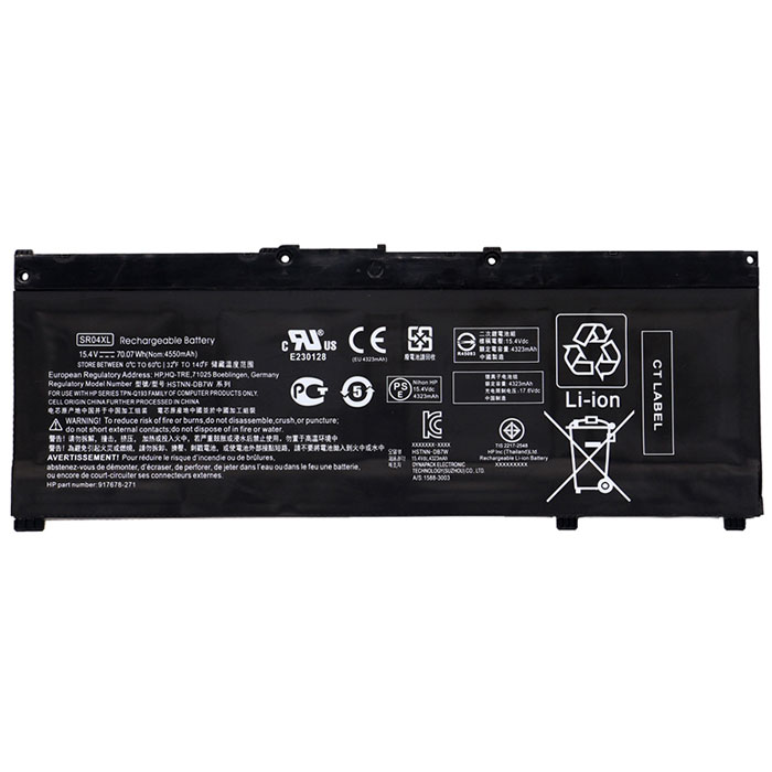 Compatible laptop battery hp  for OMEN-15T-DC100 