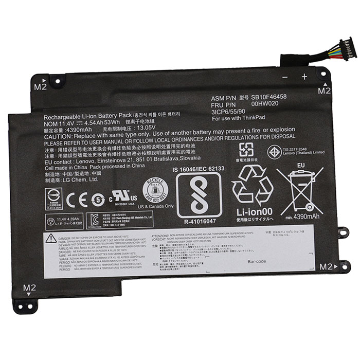 Compatible laptop battery lenovo  for ThinkPad-Yoga-460-20ELS03U00 