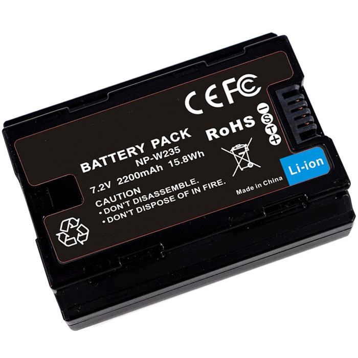 Compatible camera battery for FUJIFILM NP-W235 Compatible camera battery FUJIFILM for NP-W235