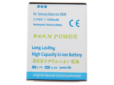 Compatible mobile phone battery for Samsung Galaxy ACE S5830  Compatible mobile phone battery Samsung  for Galaxy ACE S5830