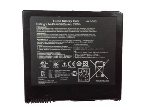 Compatible laptop battery ASUS  for G55VM-Series 