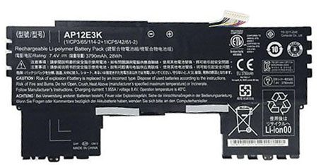 Compatible laptop battery ACER  for AP12E3K 