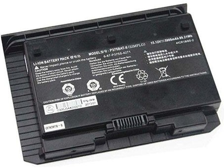 Compatible laptop battery CLEVO  for P375S 