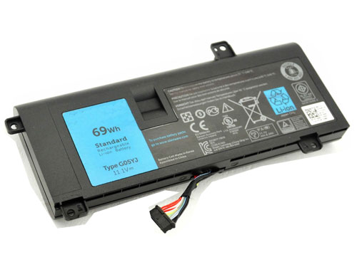 Compatible laptop battery dell  for 08X70T 