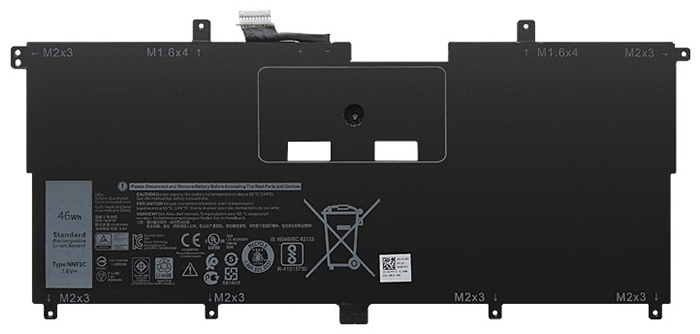 Compatible laptop battery for dell XPS-13-9365-D1605TS Compatible laptop battery dell for XPS-13-9365-D1605TS