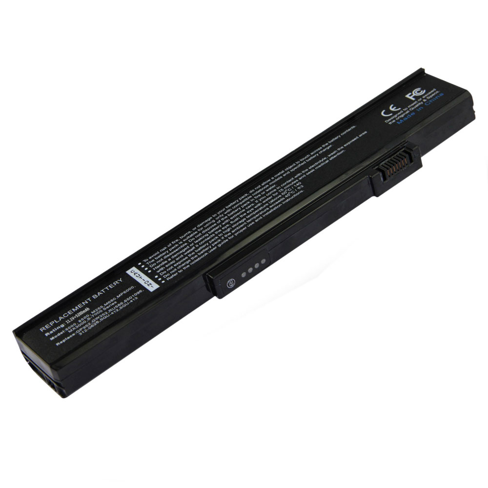 Compatible laptop battery GATEWAY  for 4UR18650-2-QC-MA1 