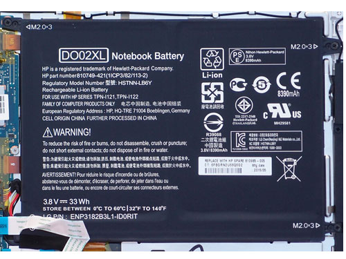 Compatible laptop battery Hp  for Pavilion-x2-10-j025tu (K5C46PA) 