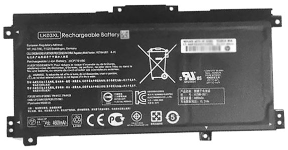 Compatible laptop battery hp  for Envy-X360-15-BP031NG 