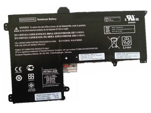 Compatible laptop battery hp  for MA02025XL 