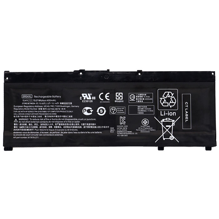 Compatible laptop battery hp  for OMEN-15-CE042TX 