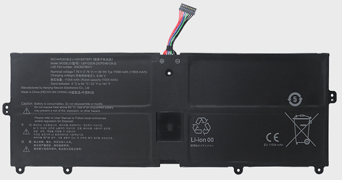 Compatible laptop battery for lg Gram-17Z90Q-R.AAB8U1-17inch Compatible laptop battery lg for Gram-17Z90Q-R.AAB8U1-17inch