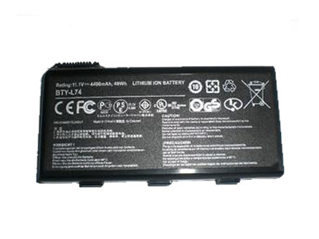 Compatible laptop battery MSI  for A6000 All Series 