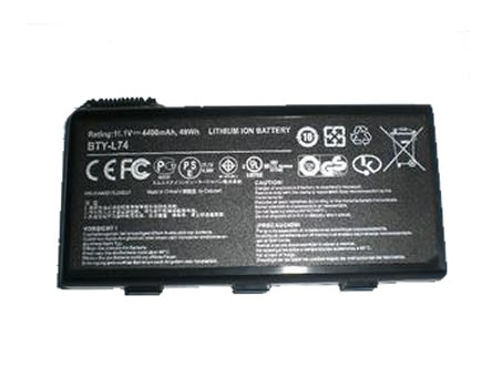 Compatible laptop battery MSI  for CR610 MS-3801 