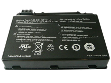Compatible laptop battery UNIWILL  for A41-3S4400-S1B1 