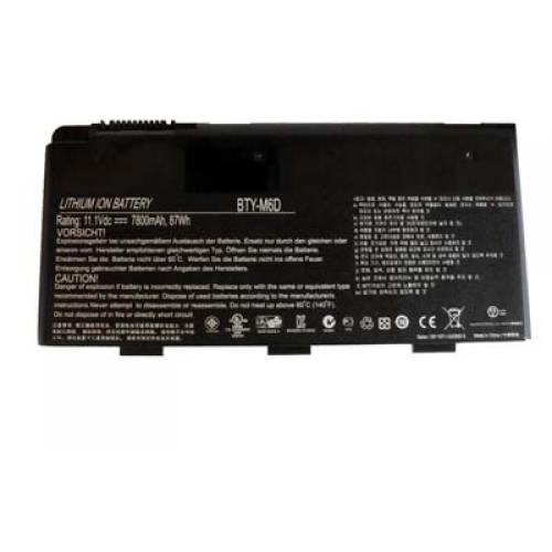 Compatible laptop battery MSI  for GT663 Series 