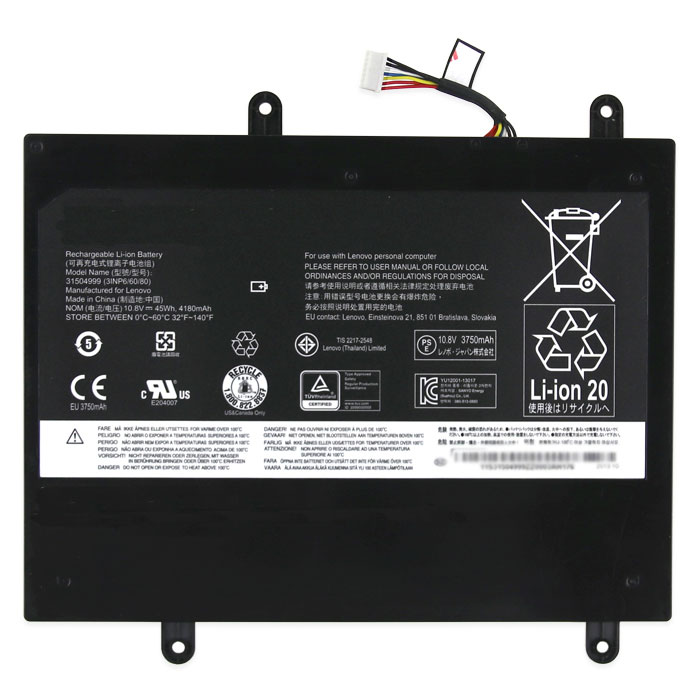 Compatible laptop battery lenovo  for 3INP6/60/80 