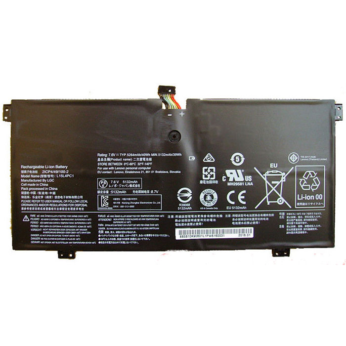 Compatible laptop battery LENOVO  for Yoga-710-11IKB(80V6) 
