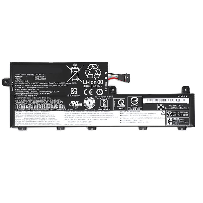 Compatible laptop battery lenovo  for ThinkPad-T15p-Gen-1-2020-Series 