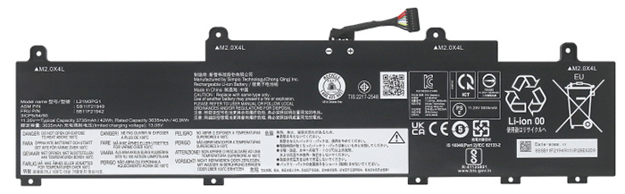 Compatible laptop battery LENOVO  for L21L3PG1 