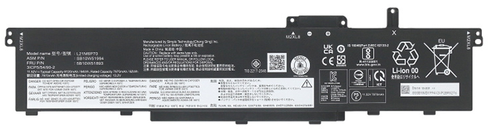 Compatible laptop battery for LENOVO ThinkPad-P16-Gen1  Compatible laptop battery LENOVO  for ThinkPad-P16-Gen1