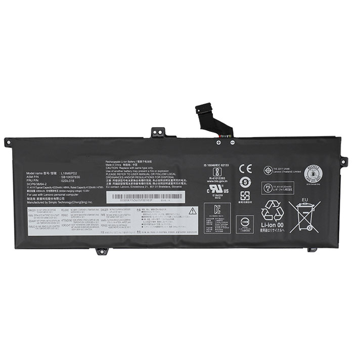 Compatible laptop battery lenovo  for L18M6PD2 