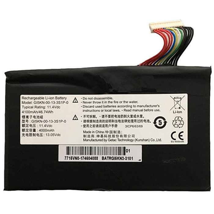 Compatible laptop battery MACHENIKE  for GI5KN-00-13-3S1P-0 