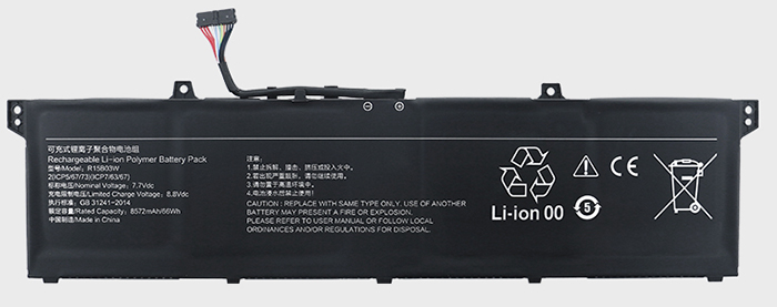 Compatible laptop battery XIAOMI  for R15B03W 