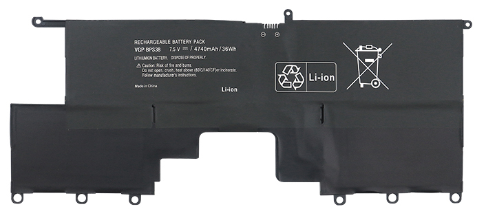 Compatible laptop battery sony  for SVP13215PXS 