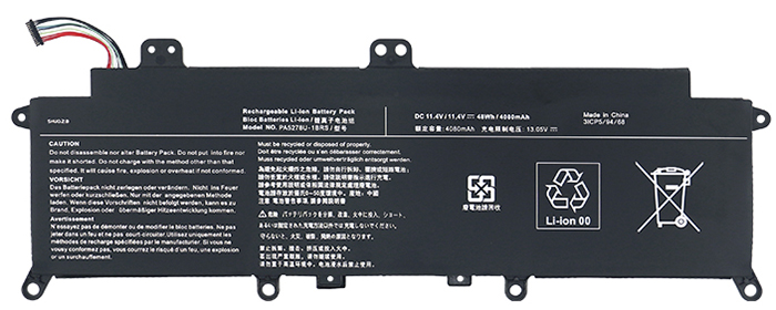 Compatible laptop battery toshiba  for Portege-X30-E-Series 