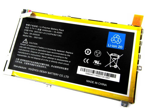Compatible laptop battery AMAZON  for 58-000035 